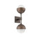 Cabochon Double Sconce (1289|IDB0093-02-FB-WL-L3-BB)
