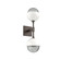 Cabochon Double Sconce (1289|IDB0093-02-FB-S-L1-WI)