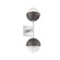 Cabochon Double Sconce (1289|IDB0093-02-CS-WL-L3-GP)