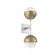Cabochon Double Sconce (1289|IDB0093-02-CS-WL-L3-GB)