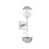Cabochon Double Sconce (1289|IDB0093-02-CS-S-L1-WI)