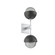 Cabochon Double Sconce (1289|IDB0093-02-CS-S-L1-MB)