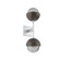 Cabochon Double Sconce (1289|IDB0093-02-CS-S-L1-FB)