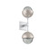 Cabochon Double Sconce (1289|IDB0093-02-CS-S-L1-BS)