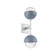 Cabochon Double Sconce (1289|IDB0093-02-CS-C-L1-BU)