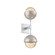 Cabochon Double Sconce (1289|IDB0093-02-CS-A-L1-BS)