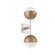 Cabochon Double Sconce (1289|IDB0093-02-BS-WL-L3-NB)