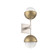 Cabochon Double Sconce (1289|IDB0093-02-BS-WL-L3-GB)