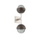 Cabochon Double Sconce (1289|IDB0093-02-BS-S-L3-FB)