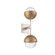 Cabochon Double Sconce (1289|IDB0093-02-BS-C-L1-NB)