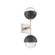 Cabochon Double Sconce (1289|IDB0093-02-BS-C-L1-MB)