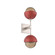 Cabochon Double Sconce (1289|IDB0093-02-BS-B-L3-RE)