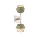 Cabochon Double Sconce (1289|IDB0093-02-BS-A-L3-GE)