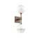 Cabochon Double Sconce (1289|IDB0093-02-BB-WL-L3-WI)