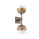 Cabochon Double Sconce (1289|IDB0093-02-BB-WL-L3-NB)