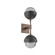 Cabochon Double Sconce (1289|IDB0093-02-BB-S-L3-MB)