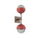 Cabochon Double Sconce (1289|IDB0093-02-BB-S-L1-RE)