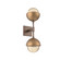Cabochon Double Sconce (1289|IDB0093-02-BB-A-L1-NB)