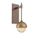 Cabochon Tempo Sconce (1289|IDB0093-01-BB-A-L1-NB)