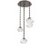 Mesa Round Chain 3pc Multi-Pendant (1289|CNB0089-03-FB-C-CH3-L1)