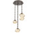 Mesa Round Chain 3pc Multi-Pendant (1289|CNB0089-03-FB-A-CH3-L3)
