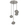 Mesa Round Chain 3pc Multi-Pendant (1289|CNB0089-03-BS-S-CH3-L3)
