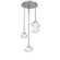 Mesa Round Chain 3pc Multi-Pendant (1289|CNB0089-03-BS-C-CH2-L1)