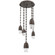 Pebble Round Chain 5pc Multi-Pendant (1289|CNB0079-05-FB-PC-CH3-L3)