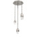 Pebble Round Chain 3pc Multi-Pendant (1289|CNB0079-03-BS-PC-CH2-L3)