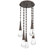 Raindrop Round Chain 5pc Multi-Pendant (1289|CNB0078-05-FB-C-CH3-L1)