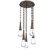 Raindrop Round Chain 5pc Multi-Pendant (1289|CNB0078-05-FB-C-CH2-L3)
