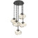 Nova Round 5pc Multi-Pendant Chain (LED) (1289|CNB0068-05-MB-FA-CH3-L1)