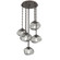 Nova Round 5pc Multi-Pendant Chain (LED) (1289|CNB0068-05-FB-GS-CH2-L1)