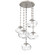 Nova Round 5pc Multi-Pendant Chain (LED) (1289|CNB0068-05-BS-GC-CH3-L1)