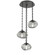 Nova Round 3pc Multi-Pendant Chain (LED) (1289|CNB0068-03-MB-GS-CH2-L3)