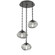 Nova Round 3pc Multi-Pendant Chain (LED) (1289|CNB0068-03-MB-GS-CH1-L1)