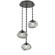 Nova Round 3pc Multi-Pendant Chain (LED) (1289|CNB0068-03-MB-FS-CH3-L3)