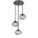 Nova Round 3pc Multi-Pendant Chain (LED) (1289|CNB0068-03-MB-FS-CH1-L1)