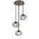 Nova Round 3pc Multi-Pendant Chain (LED) (1289|CNB0068-03-FB-GS-CH2-L1)