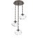 Nova Round 3pc Multi-Pendant Chain (LED) (1289|CNB0068-03-FB-GC-CH3-L3)