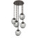 Aster Round 5pc Multi-Pendant Chain (LED) (1289|CNB0066-05-FB-FS-CH3-L1)