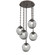 Aster Round 5pc Multi-Pendant Chain (LED) (1289|CNB0066-05-FB-FS-CH1-L3)