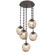 Aster Round 5pc Multi-Pendant Chain (LED) (1289|CNB0066-05-FB-FB-CH3-L1)