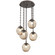 Aster Round 5pc Multi-Pendant Chain (LED) (1289|CNB0066-05-FB-FB-CH1-L1)