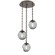 Aster Round 3pc Multi-Pendant Chain (LED) (1289|CNB0066-03-FB-GS-CH1-L1)