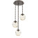Aster Round 3pc Multi-Pendant Chain (LED) (1289|CNB0066-03-FB-FA-CH3-L3)