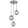 Aster Round 3pc Multi-Pendant Chain (LED) (1289|CNB0066-03-BS-FS-CH3-L1)