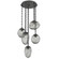 Cosmos Round 5pc Multi-Pendant Chain (Bulb) (1289|CNB0065-05-MB-S-CH2-E2)