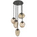 Cosmos Round 5pc Multi-Pendant Chain (Bulb) (1289|CNB0065-05-MB-B-CH1-E2)