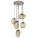 Cosmos Round 5pc Multi-Pendant Chain (Bulb) (1289|CNB0065-05-BS-B-CH2-E2)